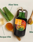 Succo di Aloe Arborescens con miele e acquavite - 500 ml