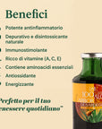 Succo di Aloe Arborescens con miele e acquavite - 500 ml