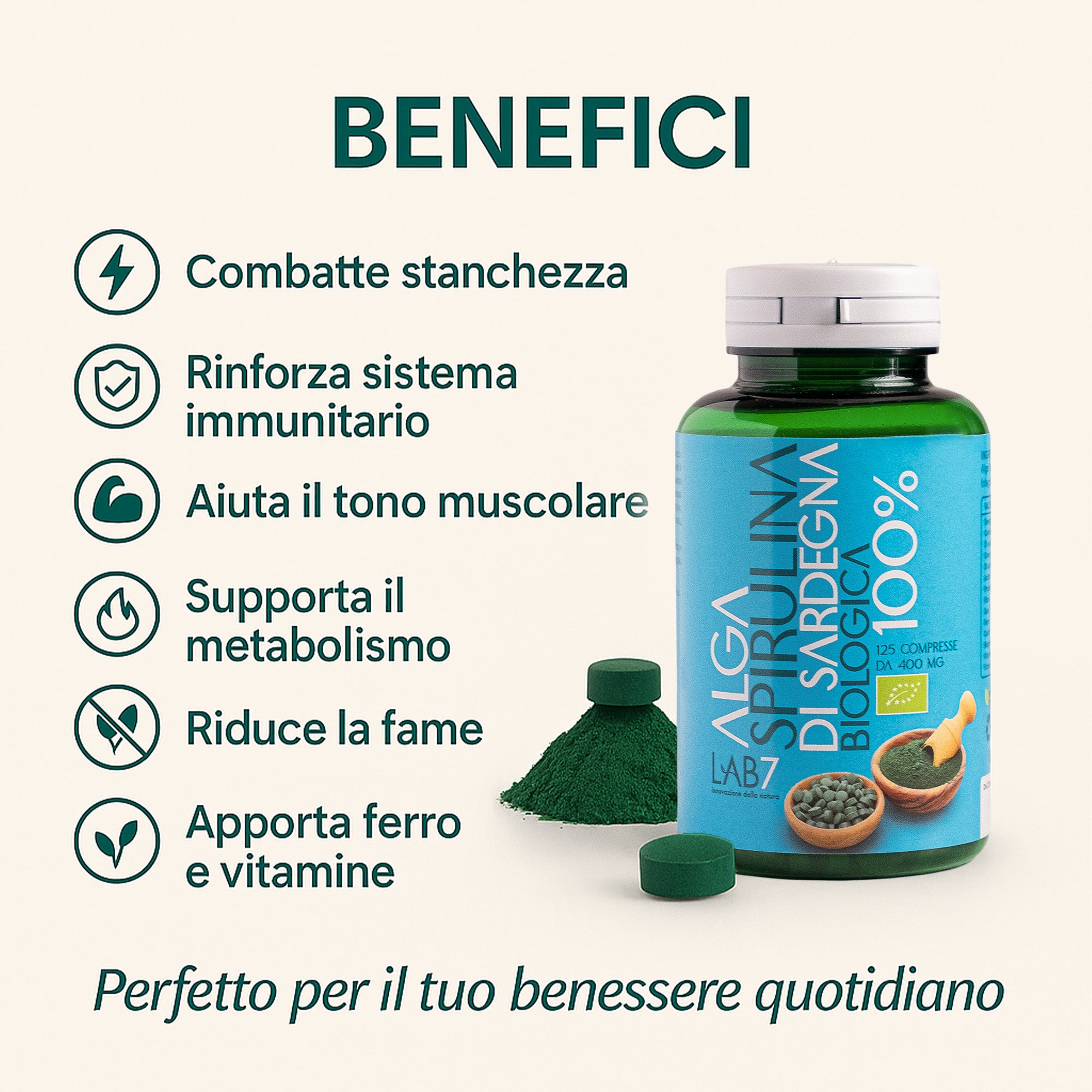 Benefici della Spirulina – Detox, Energia, Dimagrimento